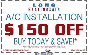 A/C Installation Coupon